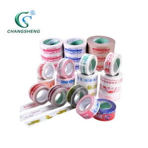 Wholesale Price Personalized Design White Printed Bopp Custom Logo Packaging Tape With Company Logo