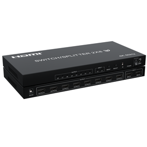 4K 60Hz HDMI chuyển Splitter 2x8 HDMI Splitter Switcher 2 trong 8 ra HDMI Ma Trận - Product Image 4