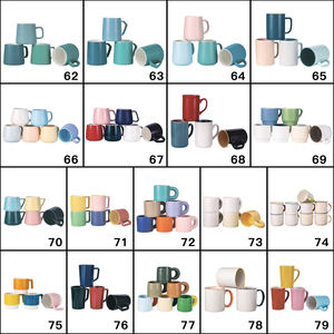 Taza de cerámica con logotipo personalizado, taza de café creativa con dibujos animados, taza de sublimación térmica con revestimiento blanco, regalo de recuerdo, venta al por mayor