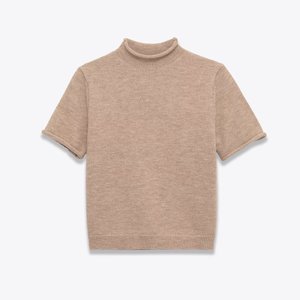 <span class=keywords><strong>Pull</strong></span> en coton doux à <span class=keywords><strong>col</strong></span> <span class=keywords><strong>roulé</strong></span> mi-haut, style décontracté et polyvalent, mode automne-hiver 2026 pour femmes - Product Image 2
