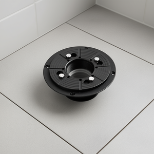 Borde de Drenaje Lineal para Ducha de 84.5mm Roscado Sin Junta de Goma Diseño Moderno Forma Redonda - Product Image 2