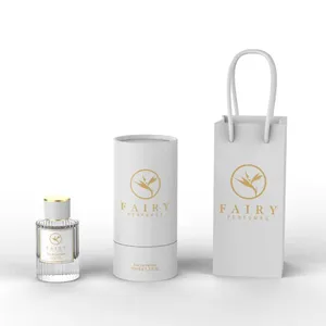 Wholesale Perfume Spray Bottle Luxury Transparent Perfume Spray Bottle Ladies Striped Perfume Spray Bottle