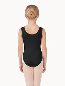 Justaucorps sans manches en coton et élasthanne pour filles, idéal pour la danse, le ballet et la gymnastique, avec taille élastique - Product Image 6