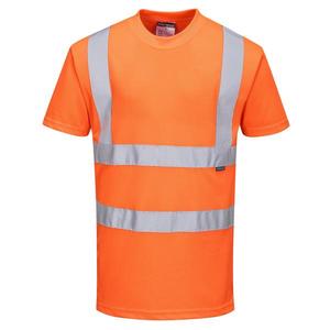 PORTWEST - RT23ORRS <b>High</b> visibility RIS orange <b>T</b>-<b>shirt</b> - EAN 5036108128228 HI-<b>VIS</b> WORKWEAR - Product Image 1