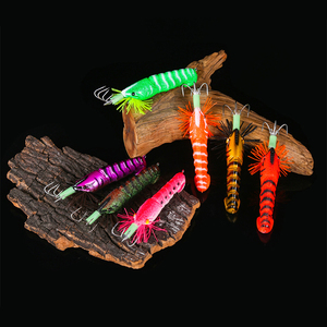 WEIHE 3.5 #   Esca da Pesca Rigida 21g in 10 Colori, Esca Realistica a Forma di Gamberetto e Calamaro per Pesca in Acqua Salata - Product Image 4