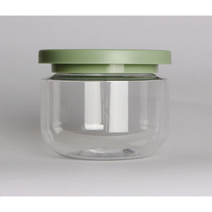 ขวดแก้วเปล่าขนาด 250 กรัม พร้อมฝาปิด สำหรับเก็บเครื่องสำอาง บัตเตอร์บำรุงผิว สครับ ครีม ครีมนวดผม - Product Image 1