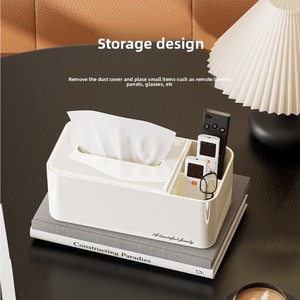 New arrival tissue box living room high-end accessible luxury tissue box <b>classy</b> sense napkin box for home - Product Image 2