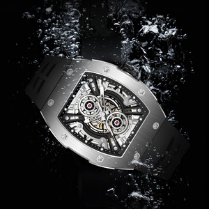 1Customized Luxury Stainless Steel Miyota <b>Automatic</b> Mechanical Water Resistant Chronograph Men's <b>Watch</b> Pointer Dial 20mm Band - Product Image 5
