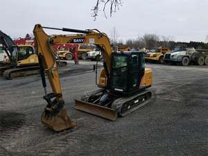 Miniexcavadora de cadenas SY75C de 7 toneladas, maquinaria de construcción usada con bomba de alta eficiencia y motor de engranajes, certificación CE - Product Image 5