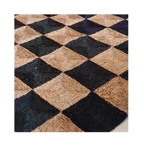 Thảm Cỏ Biển Squares-Cỏ Biển Matting Squares-Handmade Dệt Cỏ Biển Mat