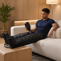 Bottes de compression de récupération réglables à 6 ou 8 chambres, massage pneumatique séquentiel des jambes pour athlètes, relaxation musculaire apaisante