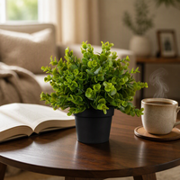 Plantes artificielles en pot personnalisables, plantes artificielles d'intérieur, plantes artificielles avec pots pour la décoration de la maison, du bureau, de la chambre à coucher et du bureau.
