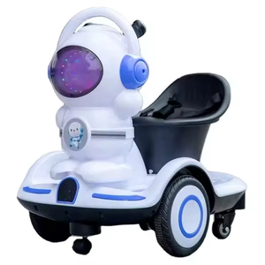 Modèle d'astronaute Véhicule électrique à pédales pour enfants 6V4 Vélo à bascule et voiture à glissière Jouet de charge pour enfants Batterie Vélo à 2 roues - Product Image 1