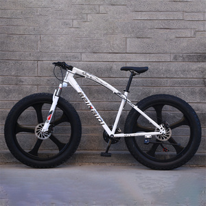 Playa nieve bicicleta montaña grasa bicicleta <span class=keywords><strong>26er</strong></span> eje a través del espacio trasero 197mm 26*4,8 neumáticos bicicleta completa - Product Image 4