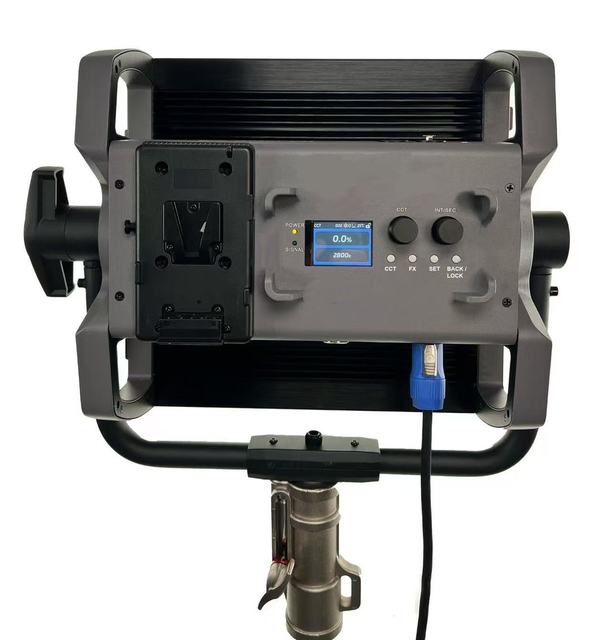 200W Bi-Color LED Soft Stage Panel Light with DMX Video Photography Battery Operated Light