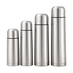 Thermos Sportivo Moderno in Acciaio Inox 304 a Doppio Strato Sottovuoto, Grande Capacità, Forma a Proiettile, Isolamento Termico 12-24 Ore - Product Image 1