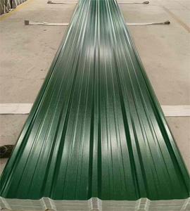 Tuile de <span class=keywords><strong>toiture</strong></span> en PVC HT1075 la plus vendue, durable, imperméable, légère, facile à nettoyer, ignifuge, en forme de trapèze, en UPVC, pour usage industriel - Product Image 3