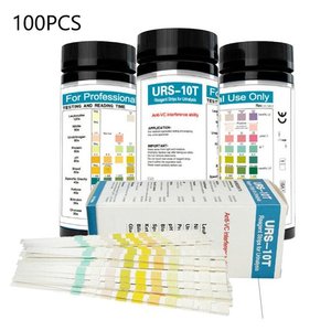 URS-10T 인간적인 & 애완 동물 소변 검사 진단 계량봉, 포도당 케톤 혈액 단백질 소변 검사 지구 - Product Image 2