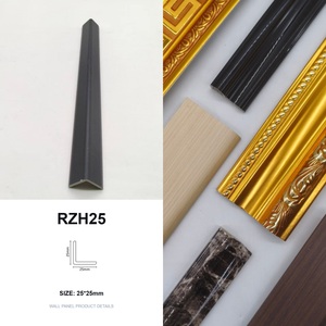 Profilo Angolare Nero a 90 Gradi per Pannelli Decorativi da Parete 25 X 25 mm - Product Image 2