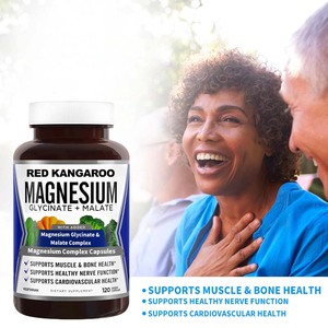 OEM magnesio glicinato e malato capsule complesse <span class=keywords><strong>per</strong></span> supporto muscolare 250mg magnesio glicinato capsule complesse - Product Image 3