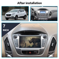 Lecteur DVD multimédia avec Navigation GPS, unité principale de voiture, en stéréo, pour Hyundai IX35 Tucson 2009 — 2015, Android