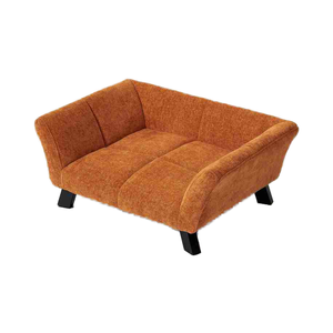 Cuccia per Cani in Metallo Solido Sostenibile con Rivestimento in Velluto Design Rotondo Dimensioni Personalizzabili per Gatti e Cani - Arredamento per Soggiorno - Product Image 1