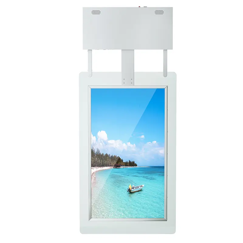 43 Inch Hanging Double Sided Lcd Screen Ultra Thin Advertising Video Display Player Double Sides Digital Signage