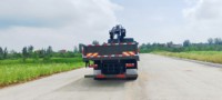 DONGFENG D9 8T personnalisé grue pliante manipulateur Cargo Truck avec 5T Boom Crane Off Road AWD Desert Logistic Transporter