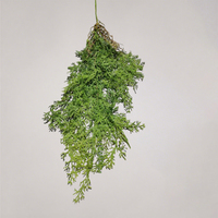 Helecho Artificial de Plástico, Planta Artificial Colgante de Pared para Decoración de Oficina, Bodas y Hogar, Helechos Artificiales, Plantas Artificiales