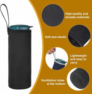 Bolsa Portabotellas de Neopreno Personalizada, Funda Aislante Gruesa y Portátil para Botellas de 550 ml, para Hombres y Mujeres - Product Image 5