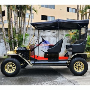 China Manufacturer's Vintage Electric 6-<b>Passenger</b> Sightseeing Car with Lead Acid Battery and 5KW AC Motor for Sale - Product Image 2