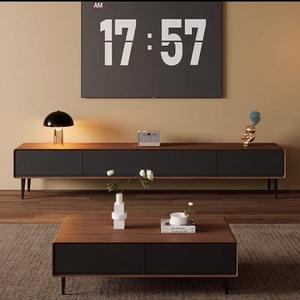 Meuble TV de salon en bois de haute qualité pour appartement et hôtel, avec banc intégré - Product Image 4