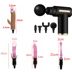 Pistol Pijat Elektronik Genggam untuk Pijat Jaringan Dalam, Pistol Pijat Otot Perkusi, Stimulator Otot, <span class=keywords><strong>Vibrator</strong></span>, Pistol Pijat, Mainan Seks, Dildo - Product Image 2