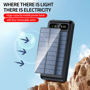 חשמל עמיד למים ניידים 10000 mah קיבולת גבוהה 10000 mah 20000mah mah מטען סולרי אנרגיה בנק סולארי - Product Image 4