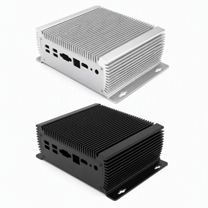 Boîtier d'équipement en aluminium pour mini-PC, extrusion CNC anodisée, châssis industriel, taille OEM, boîtier ITX, boîte de projet électronique - Product Image 6