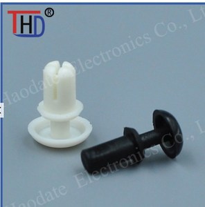 Hot bán item 4 mét đầu tròn nhựa nylon <span class=keywords><strong>Snap</strong></span> đinh tán với màu trắng và màu đen đẩy trong loại - Product Image 2