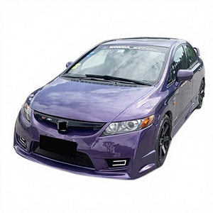 Kit de Carrocería Completo para Honda Civic Mugen 2006-2011, Kit de Mejora de Carrocería, Parachoques Delantero y Trasero Nuevos, Faldones Laterales, Parachoques de ABS - Product Image 4