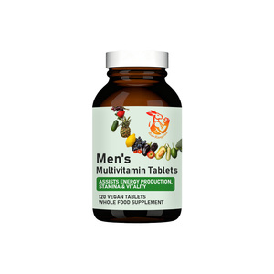 Tabletas Multivitamínicas para Hombres OEM/ODM, Mezcla de Frutas, Verduras y Hierbas, Nutrición Vital para Hombres Mayores de 40 Años - Product Image 1