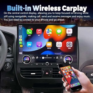 Autoradio Android 13 16,8 pouces pour Toyota Prado 120 2002-2009 pour <span class=keywords><strong>Lexus</strong></span> GX470 Qualcomm 665 Carplay Navigation Lecteur vidéo HU - Product Image 4