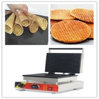 Fabricant de Stroopwafels néerlandais de haute qualité Machine de fabrication de Stroopwafels électrique Fabricant de cônes de gaufres en vente