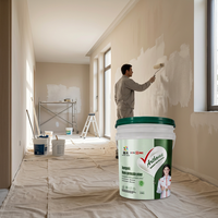 Imprimación Nano-permeable Inorgánica |   Sellador de Paredes Resistente a los Álcalis con Penetración Profunda de 5 mm |   Base de Secado Rápido 3H, 20 KG/Tambor