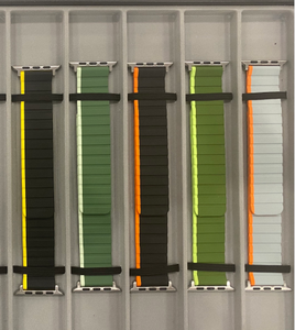 RYB Forte Bandes Magnétiques <span class=keywords><strong>Bracelet</strong></span> Silicone pour <span class=keywords><strong>Apple</strong></span> <span class=keywords><strong>Watch</strong></span> Ultra Bande 49mm Série 8 Série 7 45mm 44mm 42mm 38mm 40mm 41mm Hommes - Product Image 3