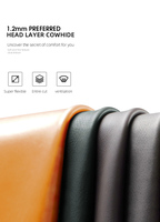 Chaises de bureau contemporaines en cuir sans roulettes pour salle de réunion visiteurs et conférences professionnelles