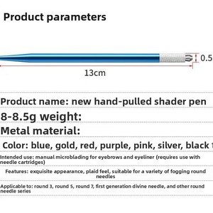 Porta Aghi Universale Rotondo per Microblading, Strumento Manuale per Tatuaggi con Incisione Laser Gratuita, OEM - Product Image 4