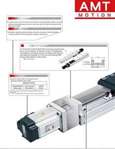 Module de vis à billes à guidage linéaire de haute précision semi-fermé avec table coulissante intégrée - Product Image 4