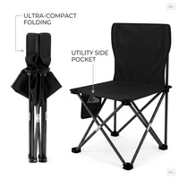 Bolsa de Almacenamiento Lateral de Tela Oxford, Resistente, Fácil de Transportar, con Capacidad de Carga de 150 kg, Triple Color, Portátil, Plegable, Cómoda, para Camping y Pesca