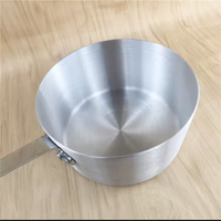 Marmite en acier inoxydable à fond composite anti-déformation, disponible en plusieurs tailles, pour cuisinières à induction et à gaz, pour la cuisine