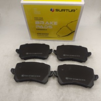 Pastillas de Freno 5N0 698 451 L de Cerámica Premium para VOLKSWAGEN para Rueda Trasera 2012-2014 Nuevas con 1 Año de Garantía