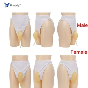 Cathéter externe pour hommes, sac collecteur d'urine, caleçons portables réutilisables, en latex souple, 1000 ml, certifié CE, désinfection à l'ozone - Product Image 1