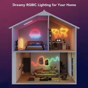 Kit de Tiras de Luces LED de Neón RGB de 10 m, 24 V CC, Impermeables IP67, con Chip Epistar WS2812B, Control Remoto por Aplicación, Regulable, para Salas de Juego - Product Image 5